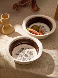 MODERN SWEETHOME | Aesthetic Underglaze Ceramic Bowl