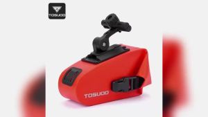 TOSUOD | TOSUOD Bicycle Rear Tail Bag Large Capacity Highway Mountain Bike Hard Shell Waterproof Quick Release Storage Bag