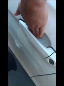 4pcs Car Door Handle Protection Stickers Available In Multiple Colors Carbon Fiber Stickers Car Scratch Protection Stickers
