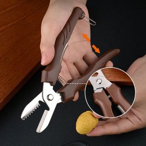 New 1pc Multifunctional Walnut Cracker Chestnut Almond Nut Shell Opener Tool