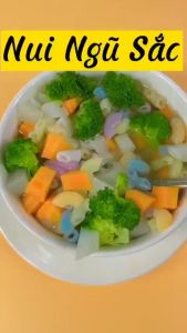 NUI rau củ quả NGŨ SẮC Eatclean ăn kiêng ăn dặm gói 500gr