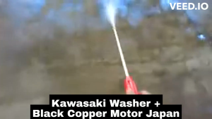 BLACK KAWASAKI Power Sprayer Pump Model 25 for Belt Driven Pressure Washer