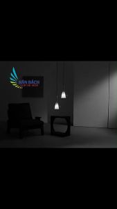 [VỪA RẺ - VỪA ĐẸP] Đèn thả thủy tinh hình phễu - tặng kèm bóng led