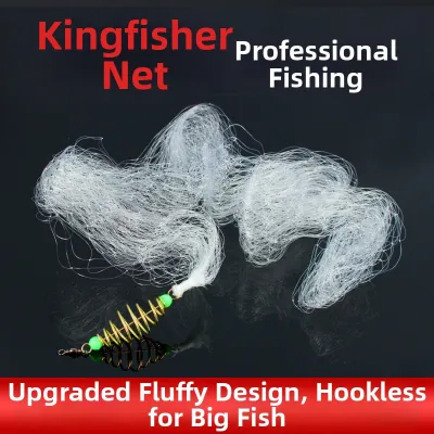 Hookless Fishing Net Crab Trap Fish Cage Outdoor Camping Travel Gear Lightweight Boat Brand No Hook Dominator Tie Crab Net
