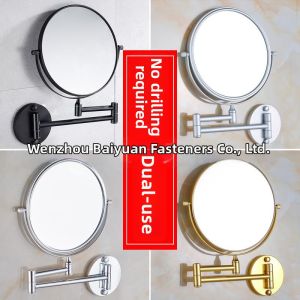 Extensible Double-Sided Makeup Mirror Space Aluminum