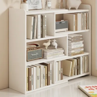 WUBUWEI | Corner Desk Shelf for Space Saving Storage