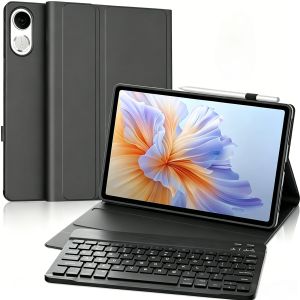 With Pencil Holder For Redmi Pad 2 9.7 Case with Keyboard Detachable Wireless Keyboard Tablet Cover Redmi Pad 2 SE 9.7 Funda