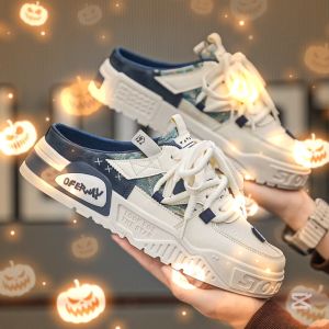 Xingfu SP51 Sepatu Slip On Pria Sepatu Sandal Anti Slip Laki Casual Gaya Korea Model Terbaru 2025 Tren Kekinian Sepatu Sandal Laki Keren Sepatu Pria Kerja Sepatu Cowok Jalan Sepatu Kasual Pria Kuliah Sepatu Branded Kualitas Prenium Sepatu Viral Zaman  Now