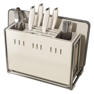 JOYBOS | Multifunctional Kitchen Storage Rack Chopsticks Holder Knife Organizer Pot Lid Board Stand