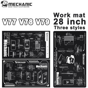 MECHANIC V77 V78 V79 Multi-function Repair Working Mat for Mobile Phone Maintenance Soft Heat Insulation Motherboard Fixing Pad