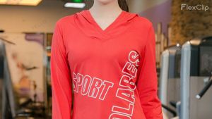 Plus Size Extra Size Hoodie Lady Women Running Yoga Fitness Clothing Top Sport Gym Sportwear Long Sleeve Shirt