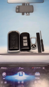 ปลอกกุญแจรีโมทรถยนต์หนังสําหรับ Mitsubishi Xpander Montero Strada Pajero Sport Attrage Mirage