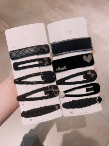 Womens Hair Accessories Side Clips Simple Stylish Hair Grips No Trace Fringe BB Clips Hair Cards for Hair Decoration