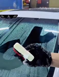 Auto Glass Cleaner Powerful Interior Glass Brush Oil Film Remover Stain Remover / Penghilang Lapisan Oli Kaca Otomotif Yang Kuat / Pembersih Dekontaminasi Renovasi Kaca Depan / Pembersih Lapisan Oli LS