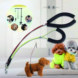 Pet Grooming Restraint Loop Standing Training Pet Care Dog Cat Bath Body Holder Rope Harness