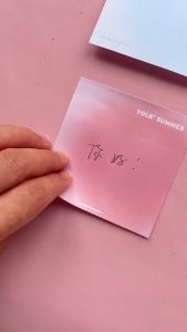 Giấy Note Màu Gradient Cute Ghi Chú Văn Phòng Phẩm TẬP 50 TỜ - Giấy Note Ghi Chú Decal - Đồ Dùng Học Tập