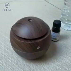 MÁY XÔNG TINH DẦU GỖ máy khuếch tán tinh dầu thiết kế sang trọng khử mùi hiệu quả giúp thư giãn giảm stress xông tinh dầu phòng khách phòng ngủ lan tỏa hương thơm dễ chịu đuổi ruồi muỗi hiệu quả LOTA SHOP