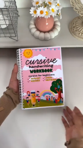 Cursive Workbook Hand writing practice for beginner