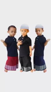 Sarung Anak Kecil Instan Polos Usia 1-8 Tahun Bisa Buat Khitan