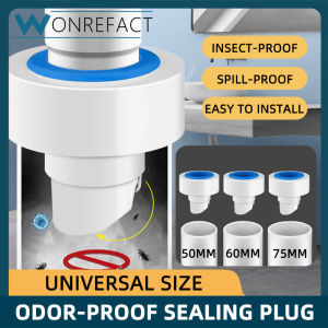Kitchen Sink Drain Odor Prevention Seal Ring Laundry Basin Hand Wash Basin Washing Machine Drain Plug Anti-odor Device