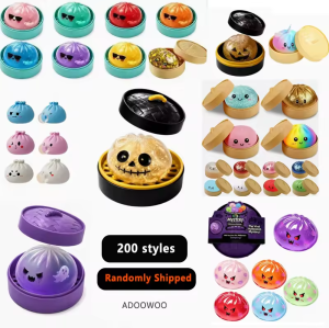 Beast Kingdom | New Glitter Dumpling Glitter Dumpling Squishy with Box Dumplings Sensory Squeeze Toy for Stress Relief