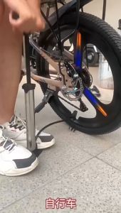 Daywalkers สูบลมแรงดันสูง ปั้มลมแบบพกพ ที่เติมลมจักรยาน สำหรับรถยนต์ บาสเก็ต สูบลมมอเตอร์ไซ บอล วาล์วสามทาง บ ที่ปั๊มเท้ามัลติฟังก์ชั่น ที่สูบลมยางรถ