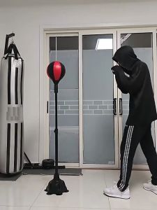 Boxing Reaction target Punching Ball Speed Ball Vertical Sandbag Adjustable Boxing Training Adult & Children Boxing Punching Balls Bouncy Ball Kicking Targets Tumbler Responsive