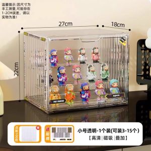 Tủ Trưng Bày Đồ Chơi Acrylic Dung Tích Lớn Trong Suốt Chống Bụi Kệ Lưu Trữ Có Thể Tùy Chỉnh Cho Phòng Khách Của Người Lớn