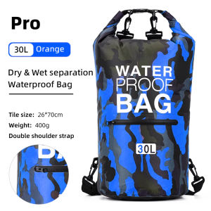 Swimming PVC Pack Dry Bag Backpack for Women Men 10L 15L 20L 30L Waterproof Shoulder Kayak Drifting Rafting Surfing Boating Bag