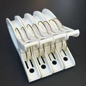 Large Size Windproof Clothesline Clamp Fixed Buckle Home Balcony Quilt Clamp Fabric Ironing Tool Durable Plastic Hanger