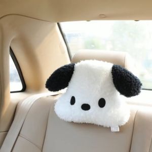 Gối Tựa Lưng Hình Chú Chó Dễ Thương Trang Trí Nội Thất Xe Hơi