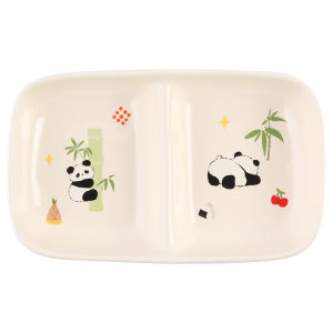 Cute High-end Divided Plate for Home Use