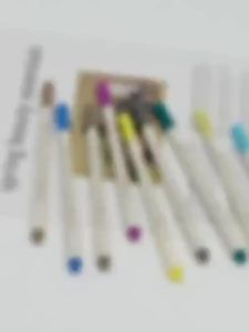 Art Contour Pen Metallic Draw Highlighter Marker Stationery Set For DIY Graffiti Poster Card 记号笔