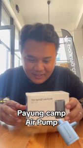 PAYUNG.CAMP Tiny Air Pump Inflate Deflate feature with Rechargeable Battery for Air Mattress Air Bed