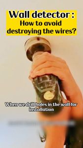 Wall Scanner Deteksi Jalur Kabel & Detektor Logam Kayu LCD FNIRSI WD-01