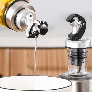1PC/2Pcs Bottle Stopper Leak Proof Wine Bottle Stopper Bottle Cap Wine Pourer Spout Stopper Dispenser Olive Oil Sprayer Kitchen Tool