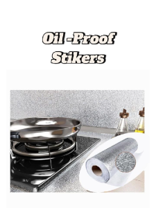 Oil-Proof Kitchen Self-Adhesive Aluminum Foil Heat-Resistant Wall&CabinetProtector【FireheartWarrior】