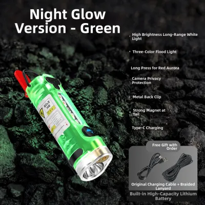 Smiling Shark | Portable Ultra Bright Multifunctional Laser Pointer Flashlight