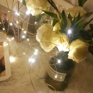 LED light string copper light 3 Modes - 3M 10M String light Led Christmas Lights Party Decor waterproof