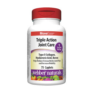 webber naturals Triple Action Joint Care 75 caplets การดูแลข้อต่อแบบ Triple Action