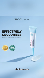 SG Ready Stock SKINEVER Underarm Cream | 2-in-1 Odor Control & Brightening