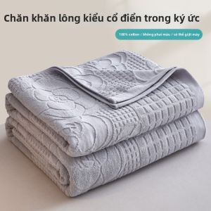 BEIPIN | Chăn Mùa Hè Đôi Bằng Cotton Sạch