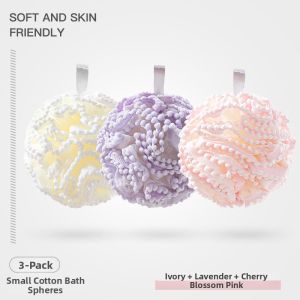 KEKESHANGJIA | Soft and Durable Bath Pouf Large Size