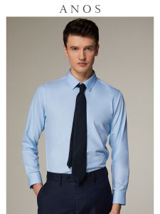 ANOS | Business Casual Mens Shirt Bamboo Fiber