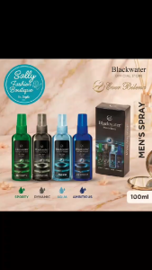 Blackwater Mens Spray Sporty Dynamic Aqua Ambitious 100ml
