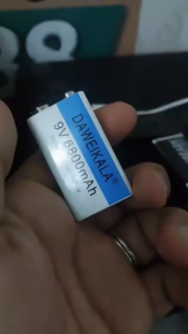 9V battery 6800mAh li-ion Rechargeable battery Micro USB Battery 9V lithium battery UN
