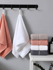 Soft Water-absorbent Household Face Towels Cotton 3 PCS