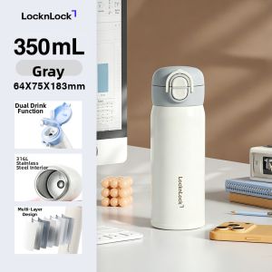 LocknLock | Thermal Stainless Steel Insulated Straw Cup 316L