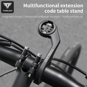 TOSUOD Nylon Bike Computer Mount For Separate Handlebar Of Road & Mountain Bikes Bicycle Light Extension Bracket