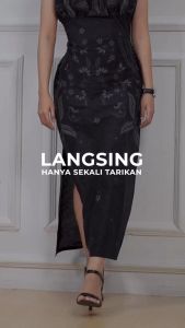 Laskala Batik Women Dress Slit Damar W01D003AD